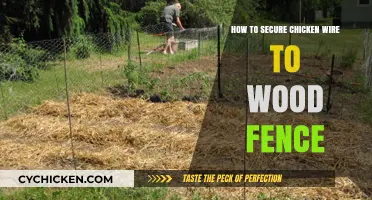 Secure Chicken Wire to Wood Fence: Easy DIY Installation Tips