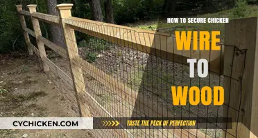 Easy Steps to Secure Chicken Wire to Wood for Durable Fencing