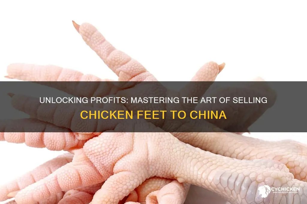 how to sell chicken feet to china