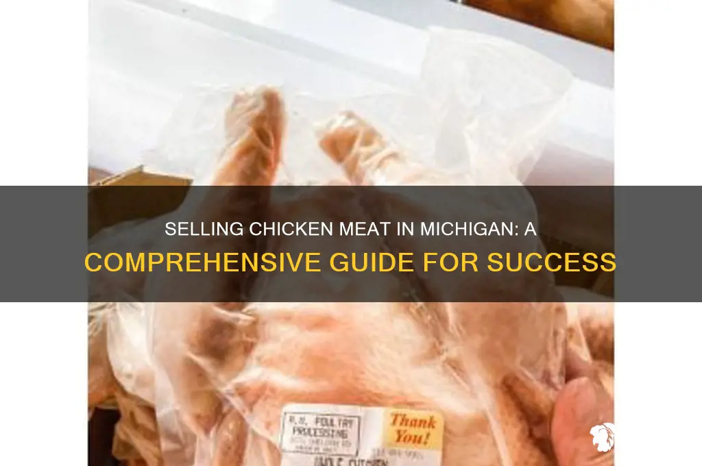 how to sell chicken meat in michigan