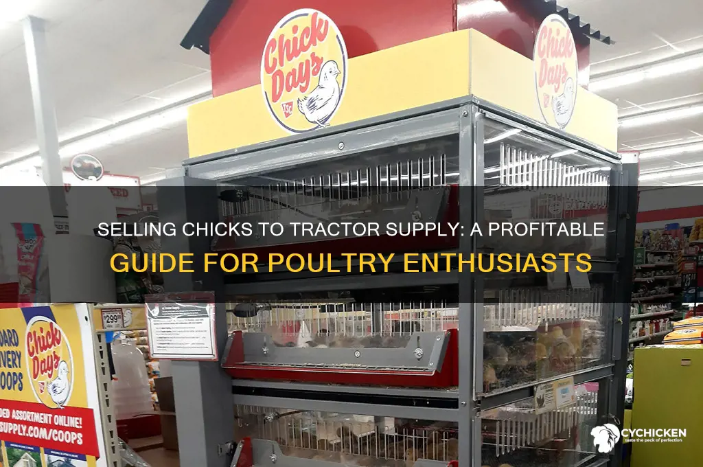 how to sell chicks to tractor supply