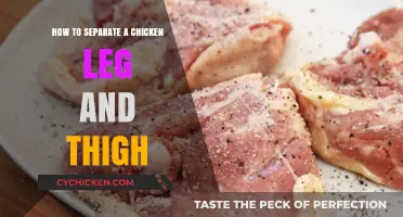 Mastering the Art of Separating Chicken Leg and Thigh Easily