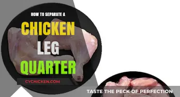 Mastering the Art of Separating Chicken Leg Quarters: A Step-by-Step Guide