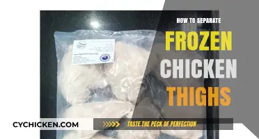 Easy Tips for Safely Separating Frozen Chicken Thighs at Home