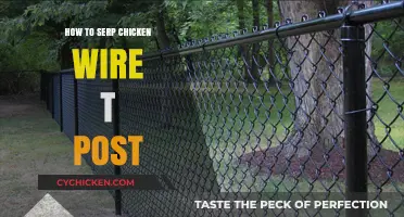 Secure Fencing: Easy Guide to Installing Chicken Wire on T-Posts