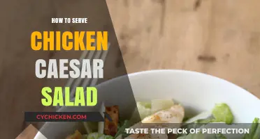 Delicious Chicken Caesar Salad: A Simple Serving Guide
