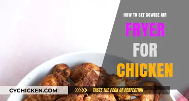 Perfectly Crispy Chicken: Mastering GoWISE Air Fryer Settings