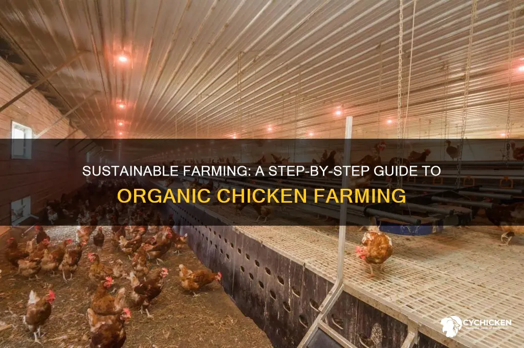 how to set up an organic chicken farm
