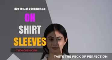 Mastering Chicken Lace: Sewing Sleeves Like a Pro