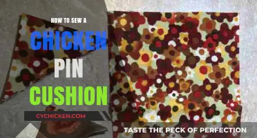 Crafting a Chicken Pin Cushion: Easy Sewing Guide for Beginners