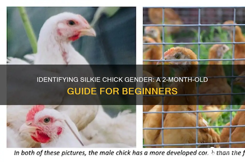 how to sex 2 month old silkie chicks