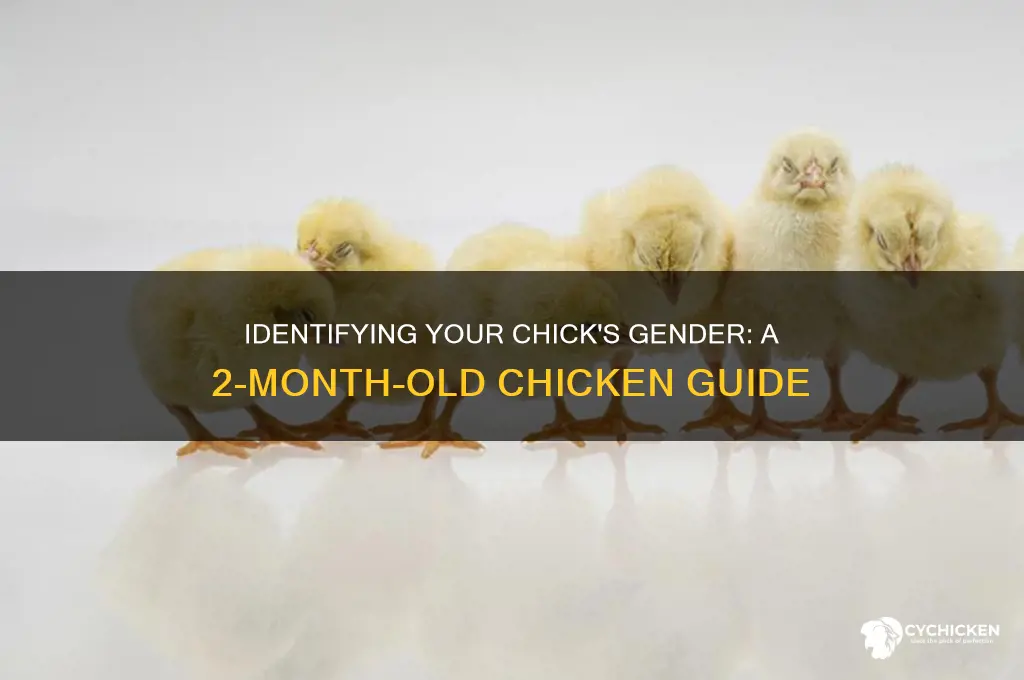 how to sex a 2 month old chicken