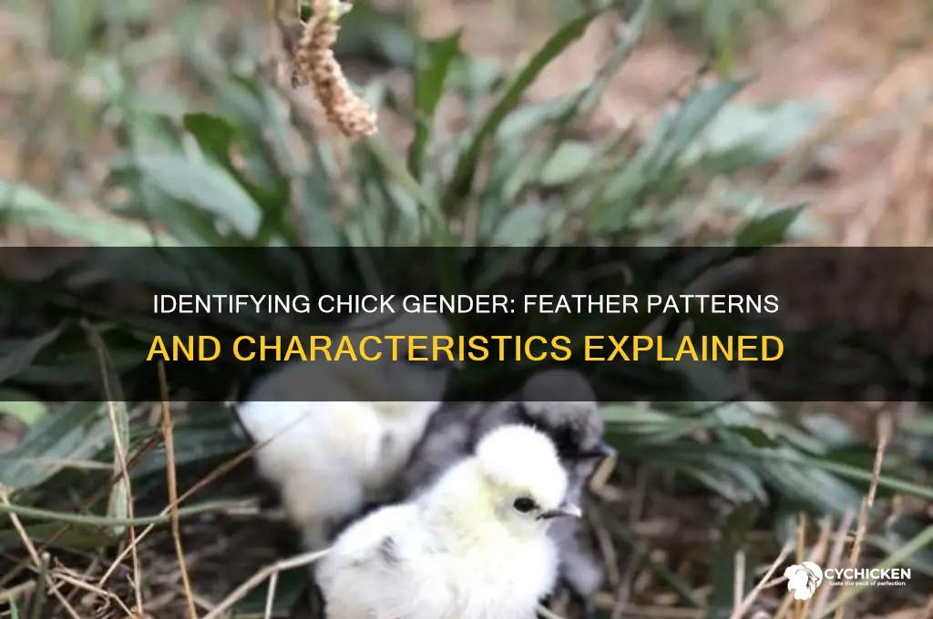 how to sex a chick by its feathers