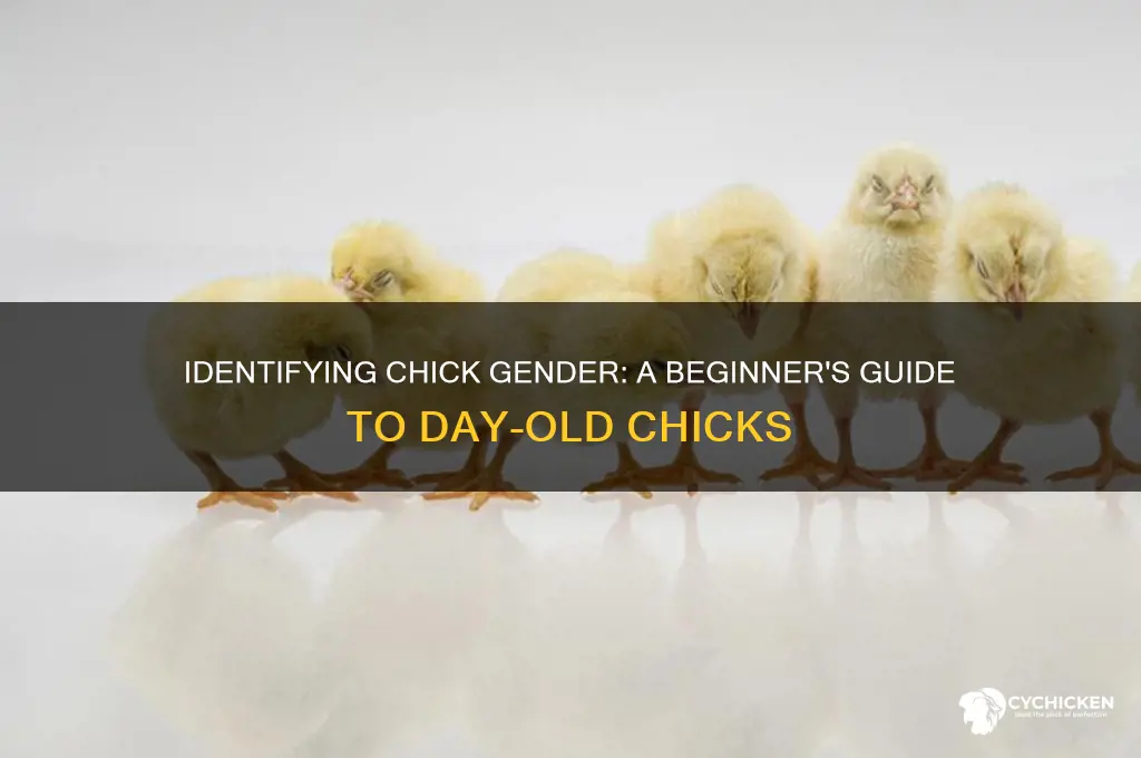how to sex a day old chick