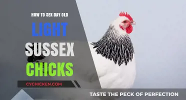 Identifying Light Sussex Chick Gender: Day-Old Hatchling Sexing Guide