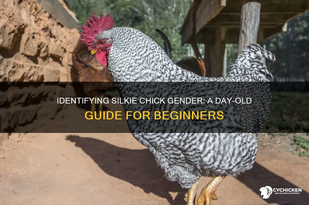 how to sex day old silkie chicks