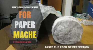 Mastering Paper Mache: Shaping Chicken Wire for Sturdy Creations