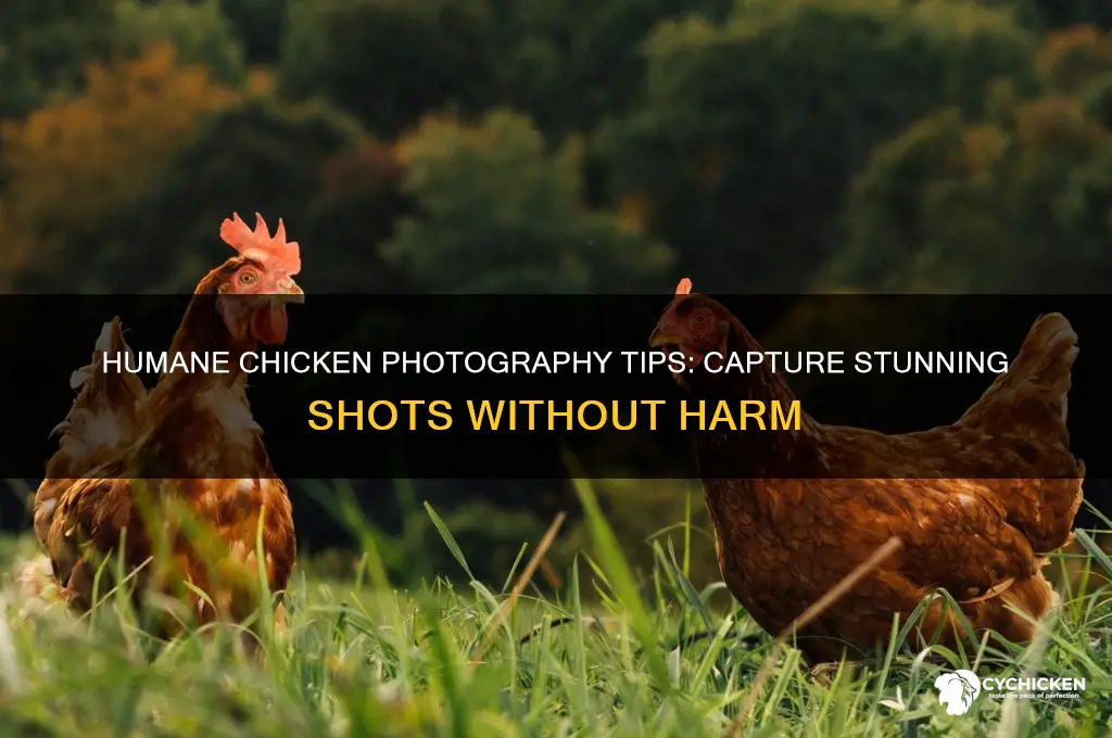how to shoot chicken without killing it