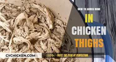 Mastering the Art of Shredding Bones in Chicken Thighs Easily