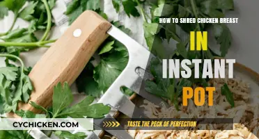 Instant Pot Shredded Chicken Breast: Quick & Easy Recipe