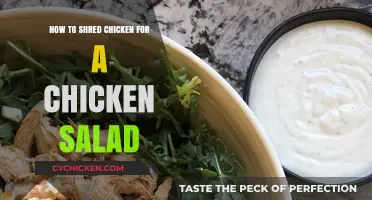 Mastering the Art of Shredding Chicken for the Perfect Salad
