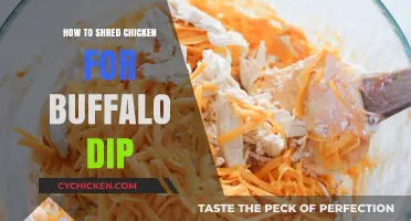 Mastering Shredded Chicken: Perfect Technique for Buffalo Dip Success