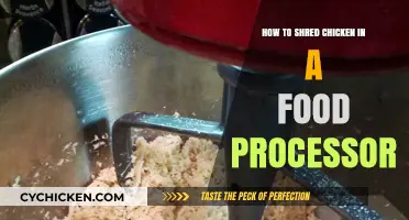 Quickly Shred Chicken in a Food Processor: Easy Steps & Tips