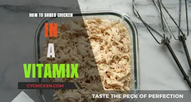 Effortless Shredded Chicken: Mastering the Technique with Your Vitamix Blender