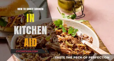 Effortless Shredding: Using Your KitchenAid to Perfectly Shred Chicken