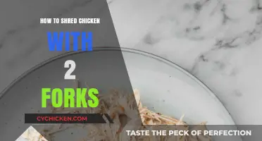 Master the Art of Shredding Chicken with Two Forks Easily