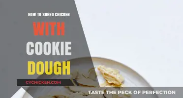 Shredding Chicken with Cookie Dough: A Creative Kitchen Hack