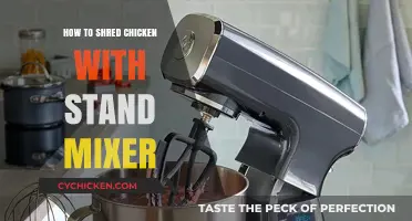 Effortless Shredding: How to Shred Chicken with a Stand Mixer