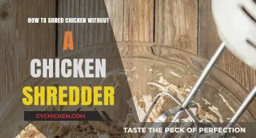 Effortless Chicken Shredding: Quick Tips Without a Shredder Tool