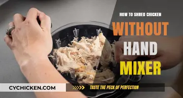Effortless Shredding: How to Shred Chicken Without a Hand Mixer