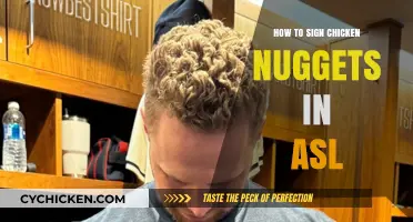 Signing Chicken Nuggets in ASL: A Tasty Guide to Gestures