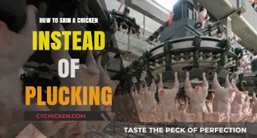 Efficient Chicken Skinning: A Quick Alternative to Traditional Plucking
