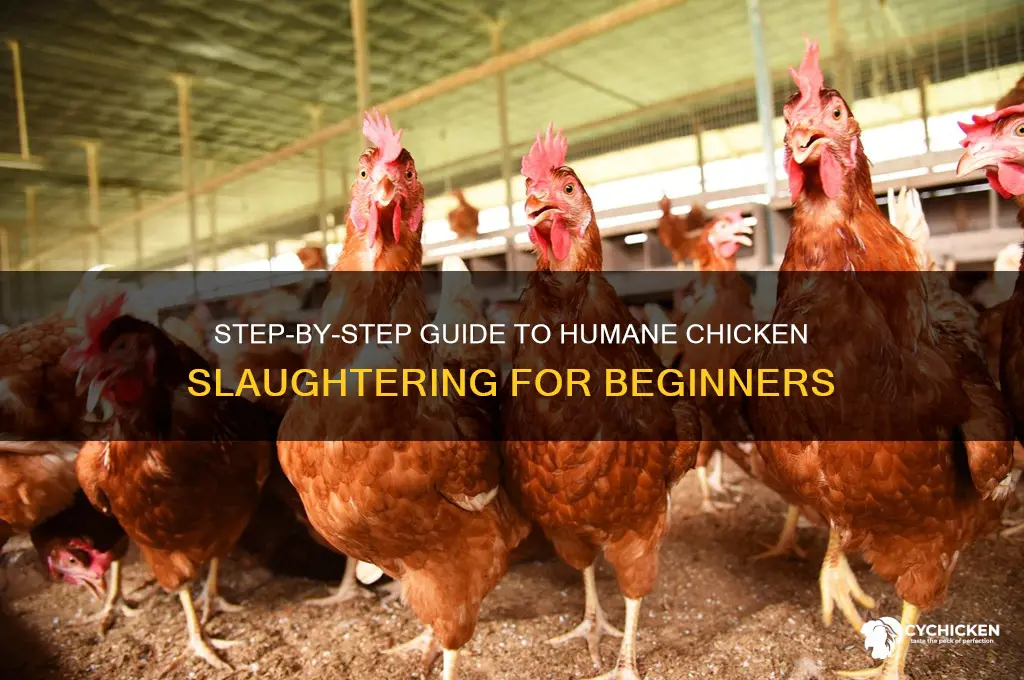 how to slaughter a chicken explain each step