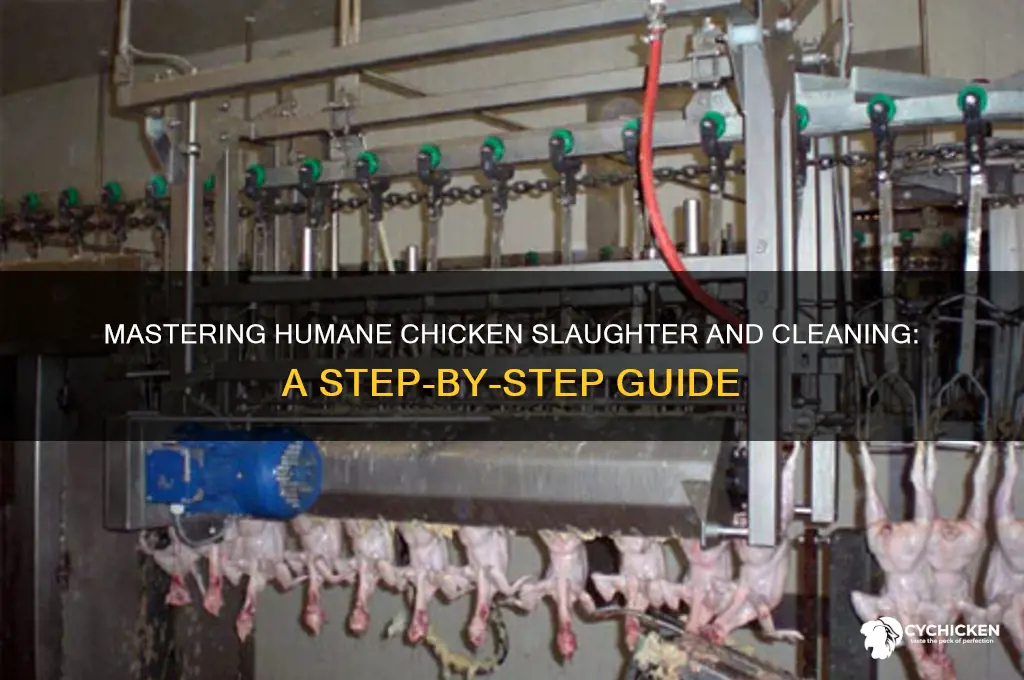 how to slaughter and clean a chicken