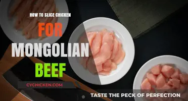 Perfect Chicken Slicing Techniques for Authentic Mongolian Beef at Home