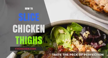 Mastering the Art of Perfectly Sliced Chicken Thighs: A Step-by-Step Guide