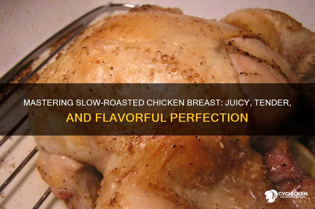 how to slow roast chicken breast