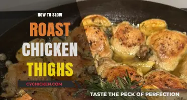 Perfectly Tender Slow-Roasted Chicken Thighs: A Simple Step-by-Step Guide
