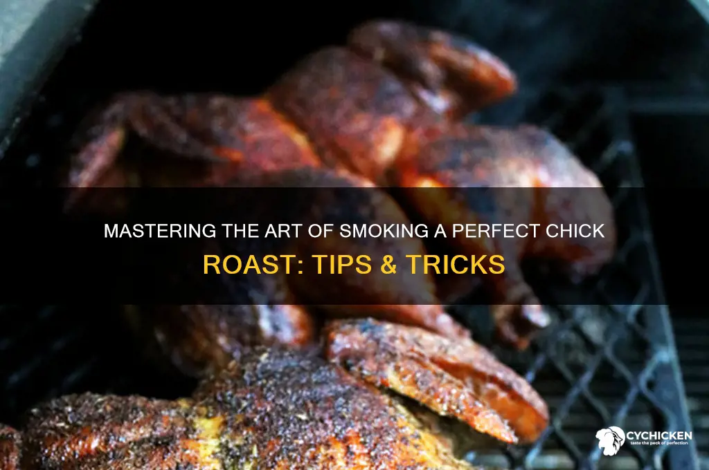 how to smoke a chick roast