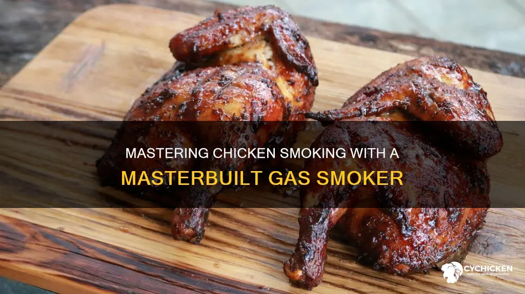 how to smoke a chicken in a masterbuilt gas smoker