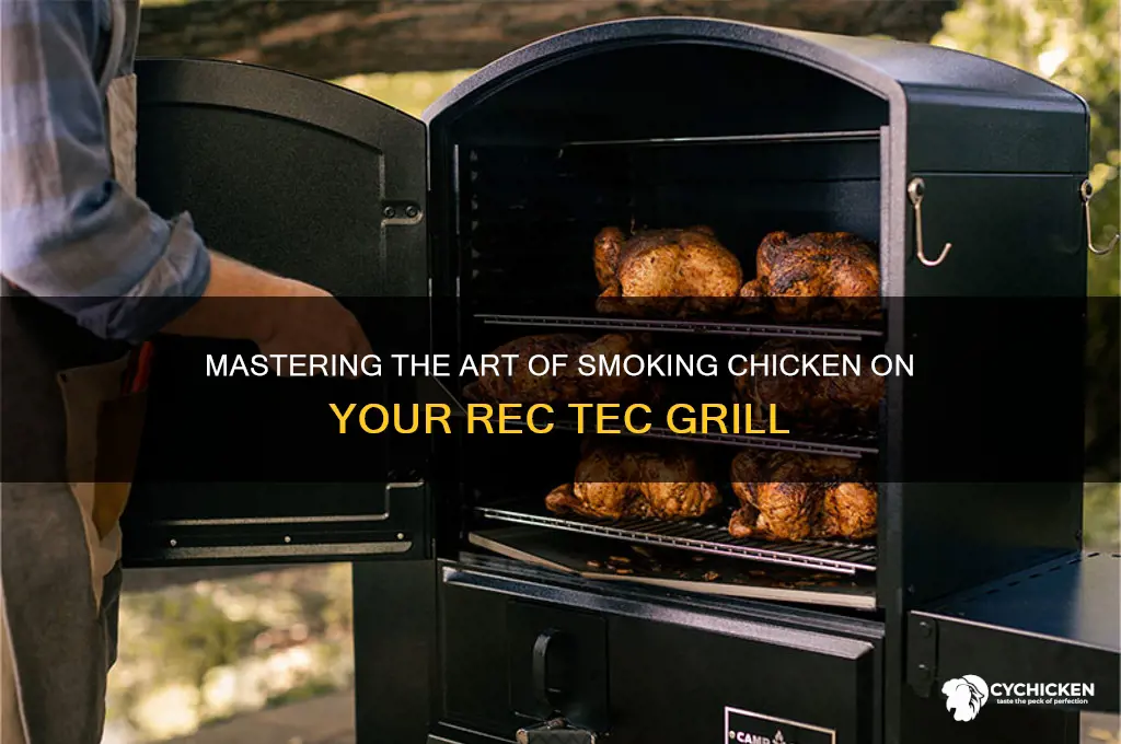 how to smoke a chicken on rec tec