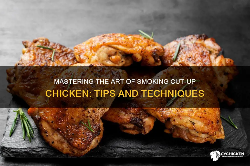 how to smoke a cut up chicken