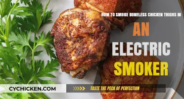 Smoking Boneless Chicken Thighs: Electric Smoker Mastery Guide