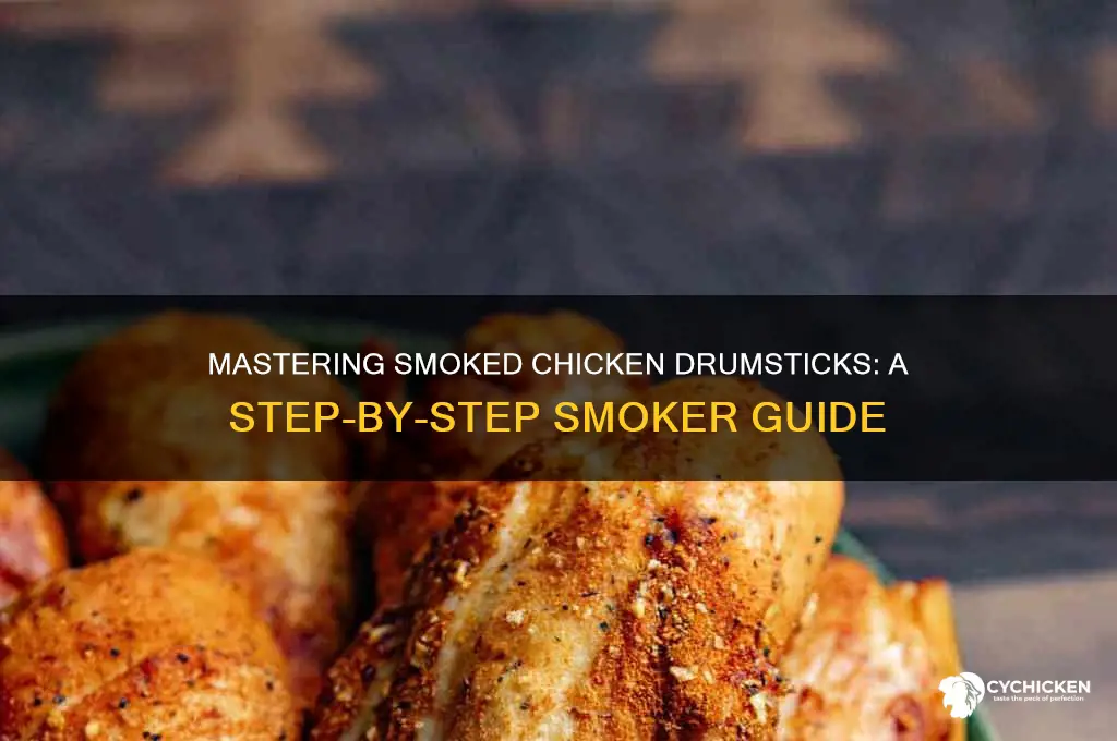 how to smoke chicken drumsticks in a smoker