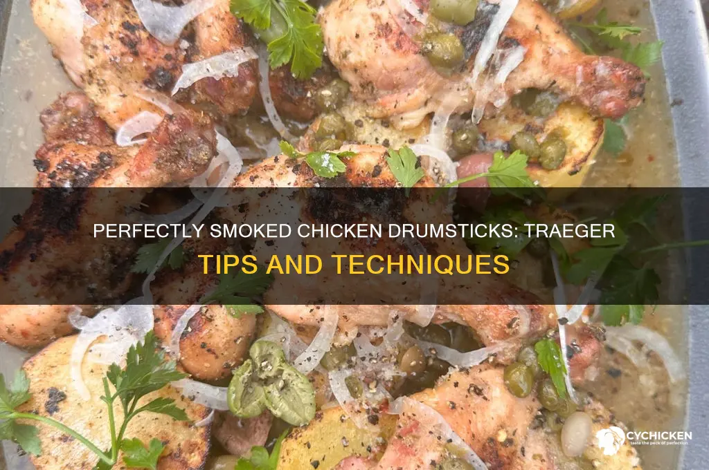 how to smoke chicken drumsticks in traegrr