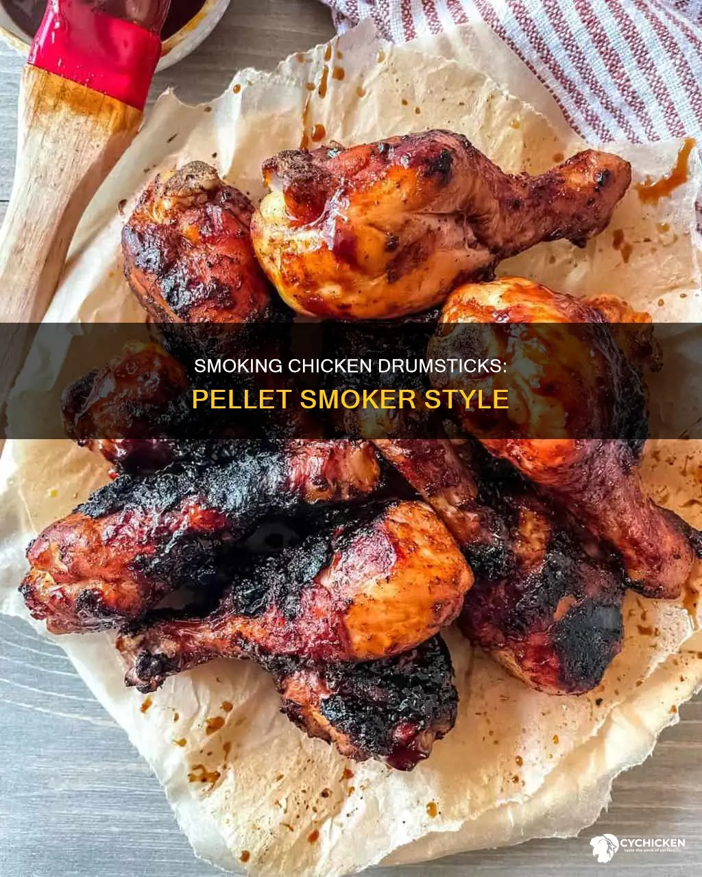 how to smoke chicken drumsticks on a pellet smoker